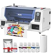 Amazon.com: MZK A3 Plus I1600 Dual Head DTF Printer,Automatic Time